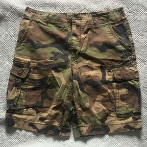 Camouflage Cargo Shorts